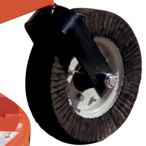 BEFCO Tornado BRC rotary cutter — laminated tail wheel