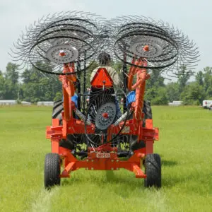 BEFCO HRC wheel rake — transport