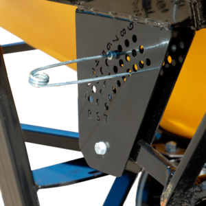 BEFCO Turbo-Hop pendulum spreader — adjustment