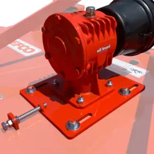 Grooming mower gearbox