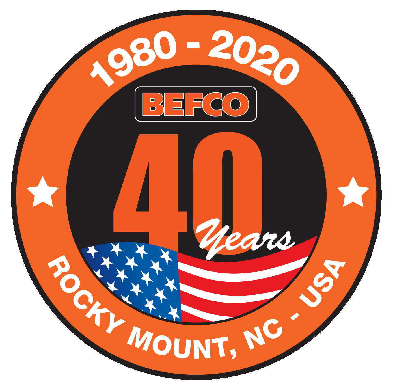 BEFCO 40th anniversary