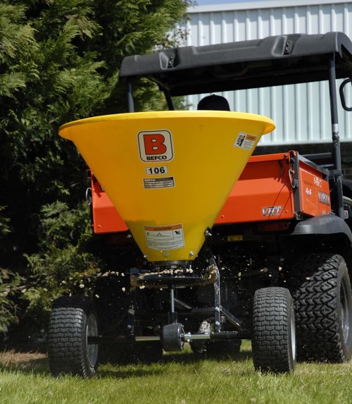 Baby-Hop broadcast spreaders