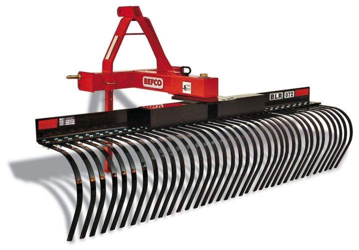 BLR landscape rakes
